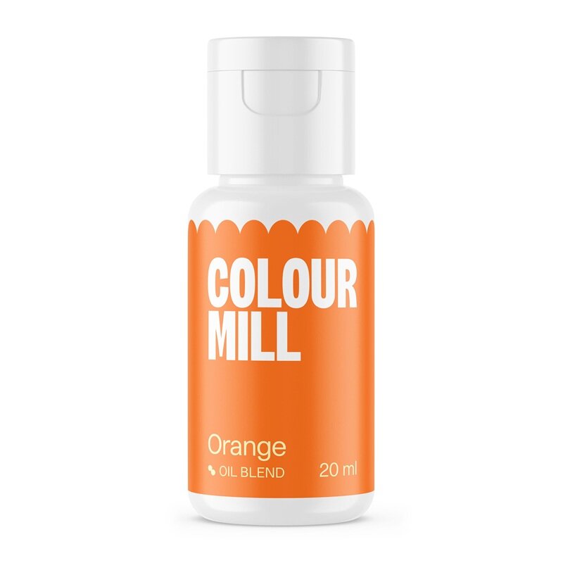 Colour Mill Oljebaserad ätbar färg orange 20 ml