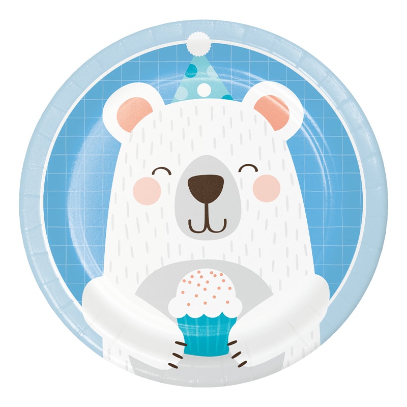 Birthday Bear, Assietter 8-pack