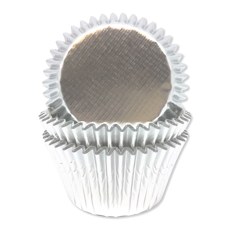 Muffinsformar i silver 45-pack