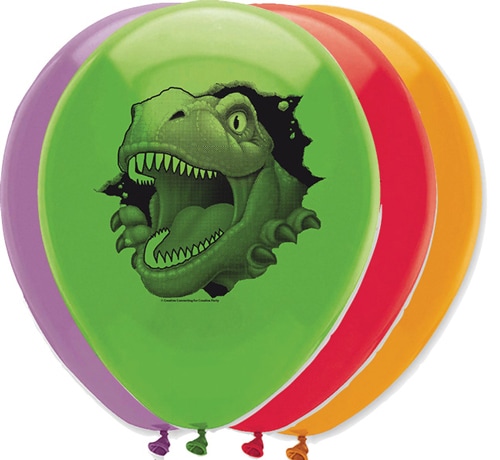 Dinosaurie Äventyr - Ballonger 6-pack
