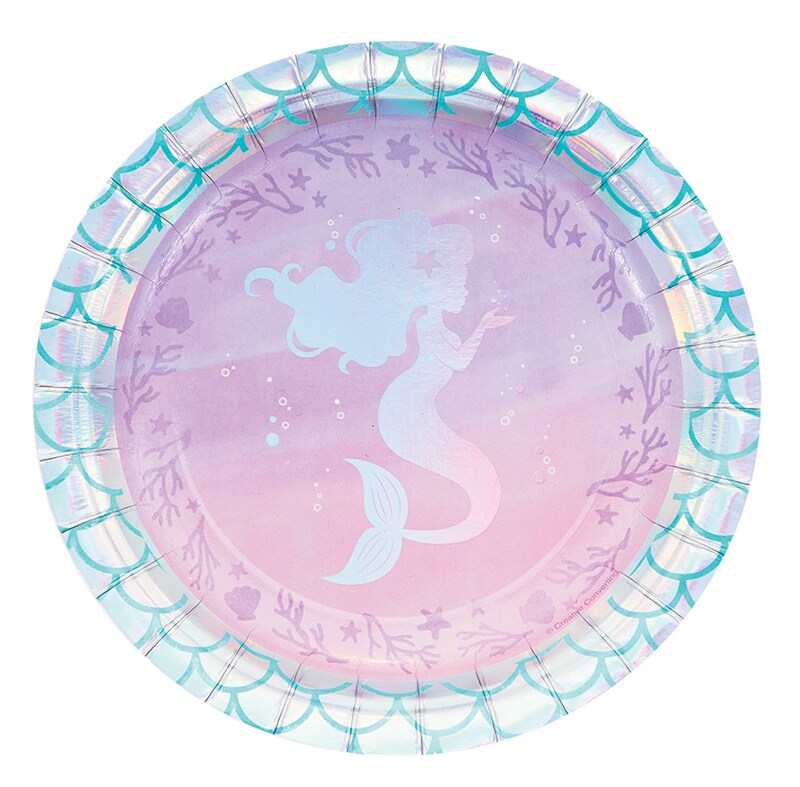 Mermaid Shine - Assietter 8-pack