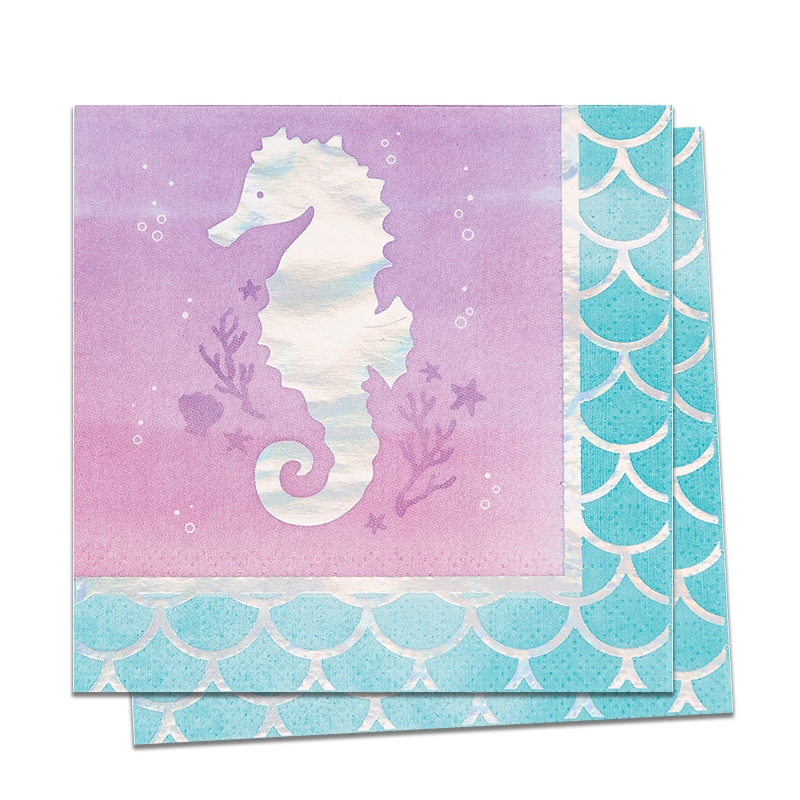Mermaid Shine - Caféservetter 16-pack