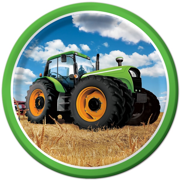 Tractor Time - Tallrikar 8-pack