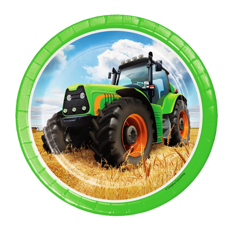 Tractor Time - Assietter 8-pack