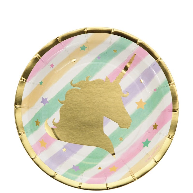 Unicorn Sparkle, Assietter 8-pack