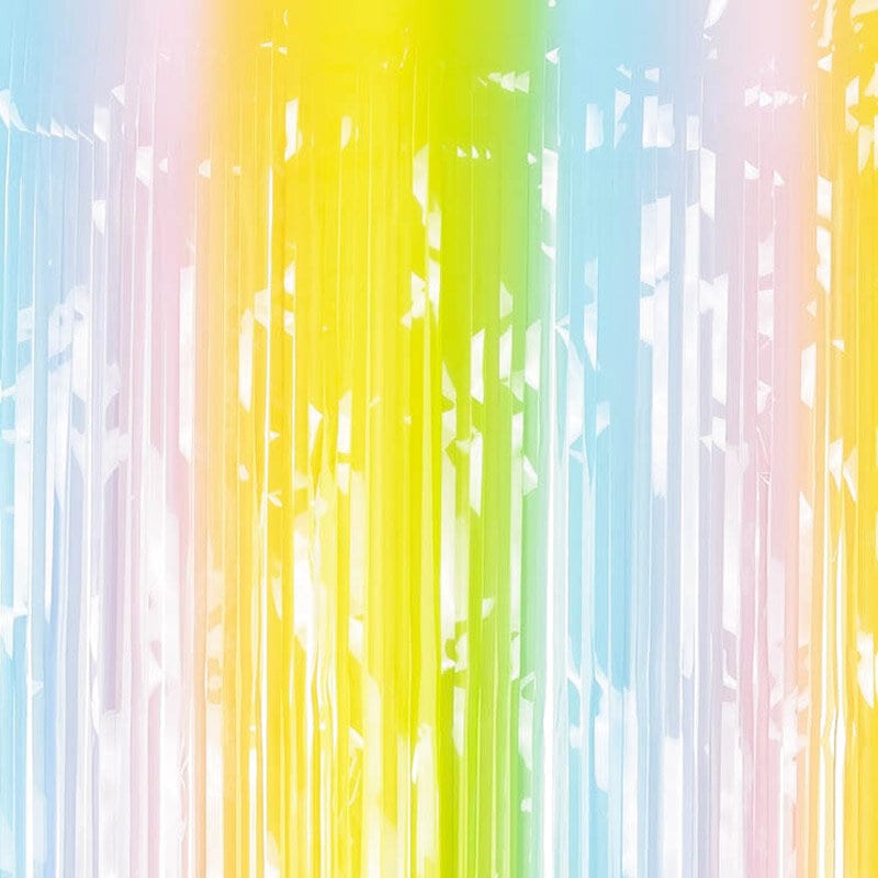 Glittrande draperi - Pastellfärger 100 x 195 cm