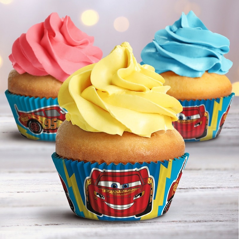 Disney Bilar - Muffinsformar 25-pack