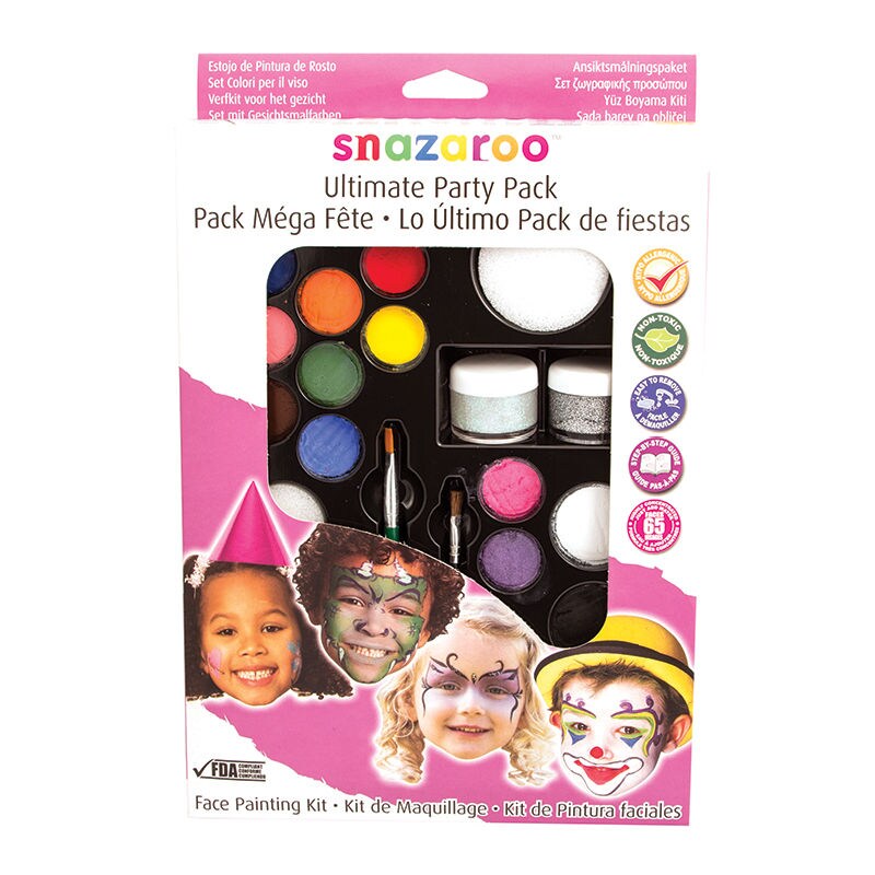 Snazaroo Ultimate Party färgkit