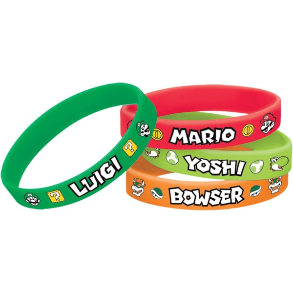 Super Mario - Armband 6-pack