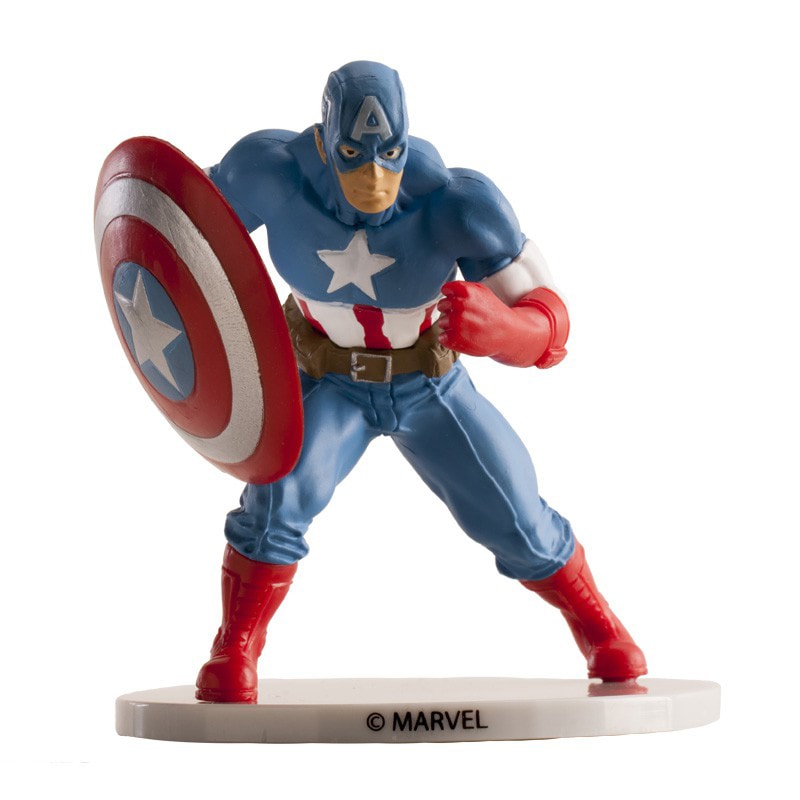 Captain America - Tårtfigur 9 cm
