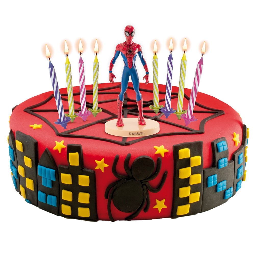 Spiderman - Tårtfigur 9 cm
