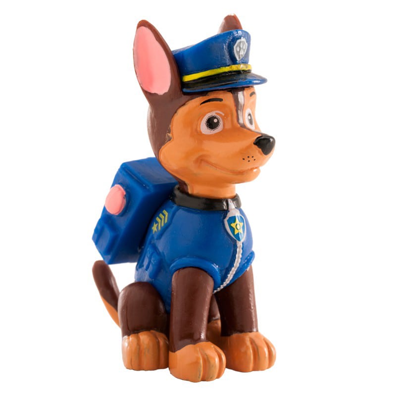 Paw Patrol - Tårtfigur Chase & Marshall 6 cm, 2-pack