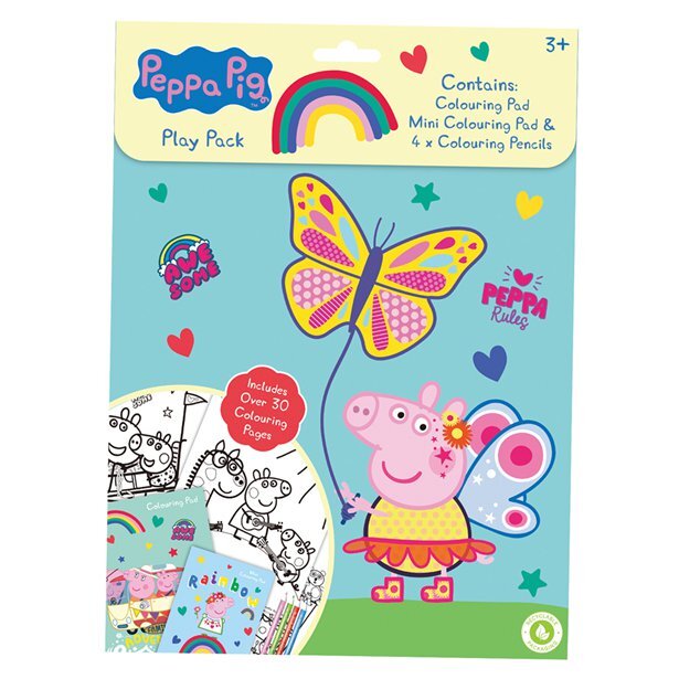Peppa Pig, Målarböcker med pennor 