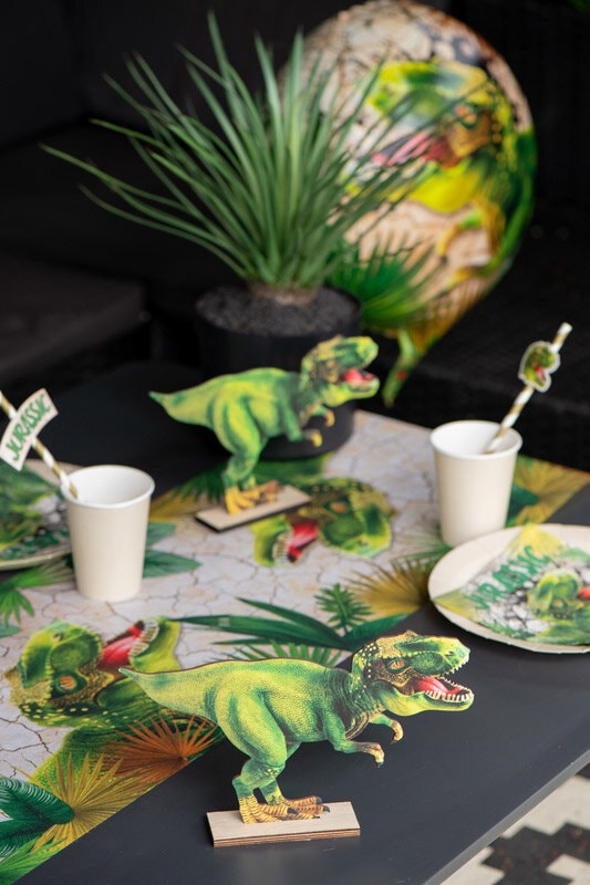 Dinosaurie - Pappmuggar 10-pack