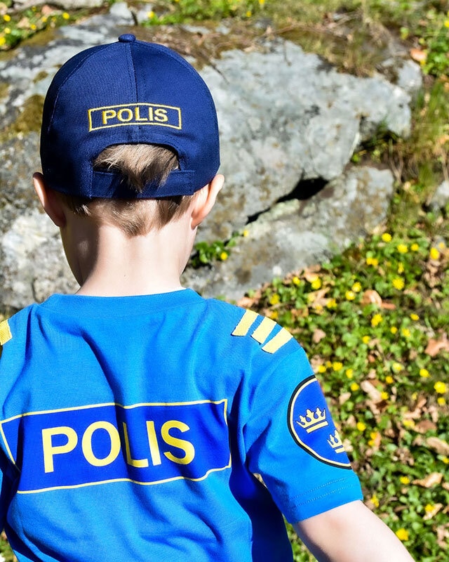 Polis Keps Barnstorlek