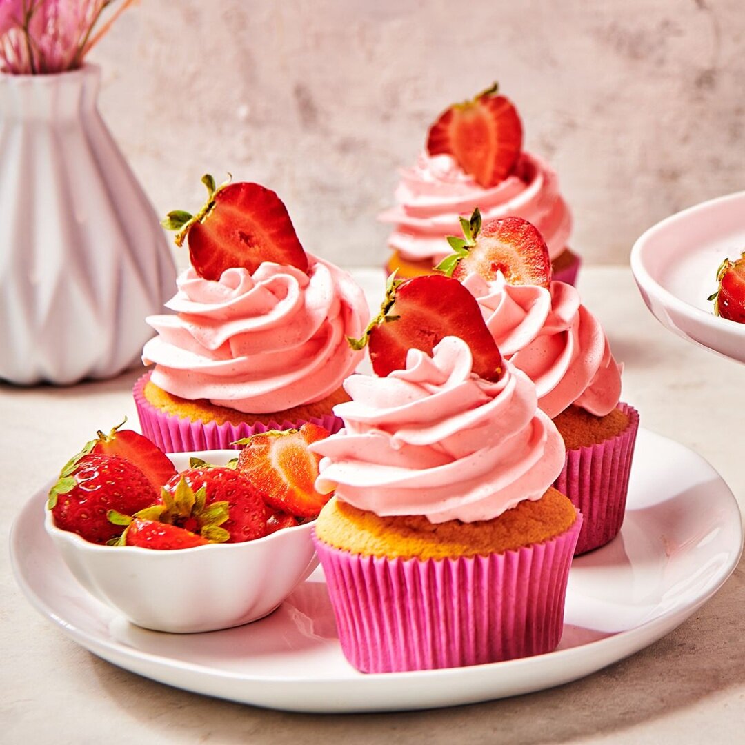 FunCakes Enchanted Cream frostingmix, jordgubb 450 gram
