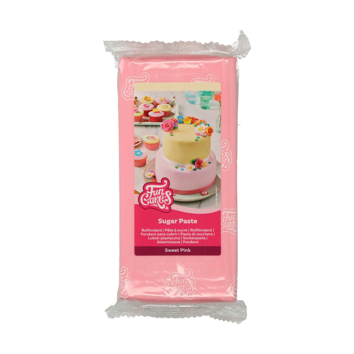 FunCakes - Sockerpasta Sweet Ljusrosa 1 kg