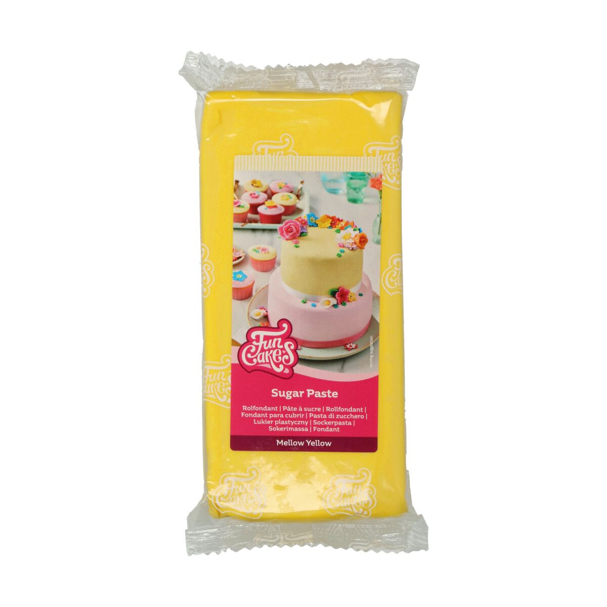 FunCakes - Sockerpasta Gul 1 kg