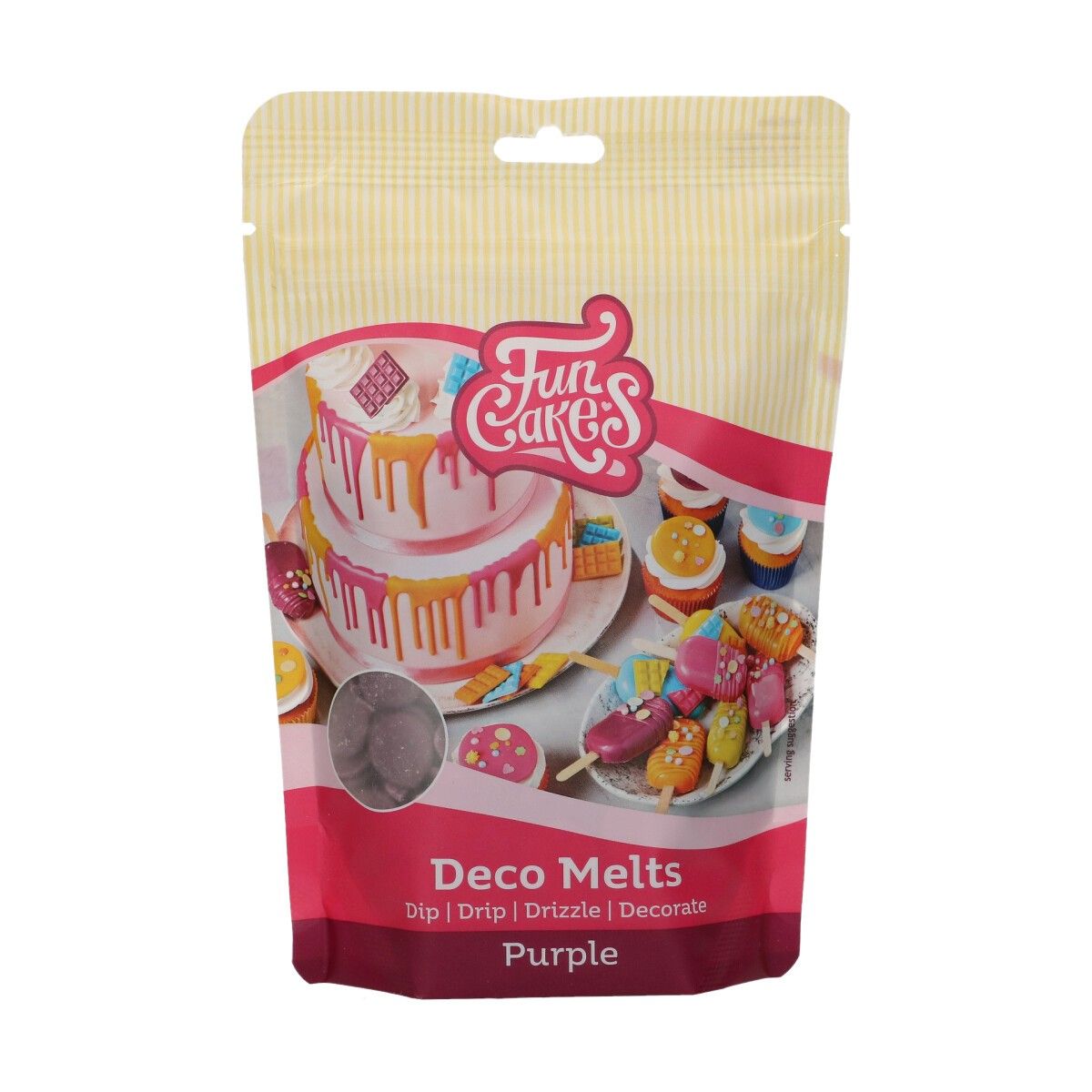 FunCakes Deco Melts Purple 250 gram