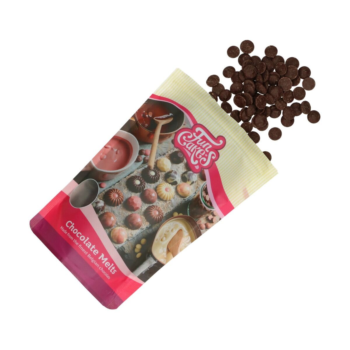 FunCakes - Deco Melts Mörk Choklad 350 gram