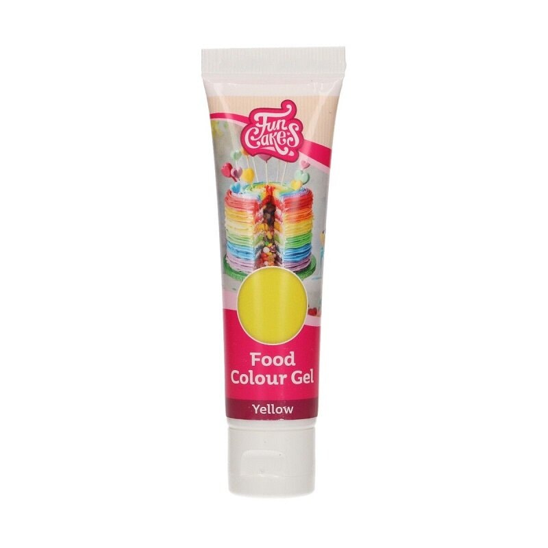 FunCakes Pastafärg Gul 30 gram