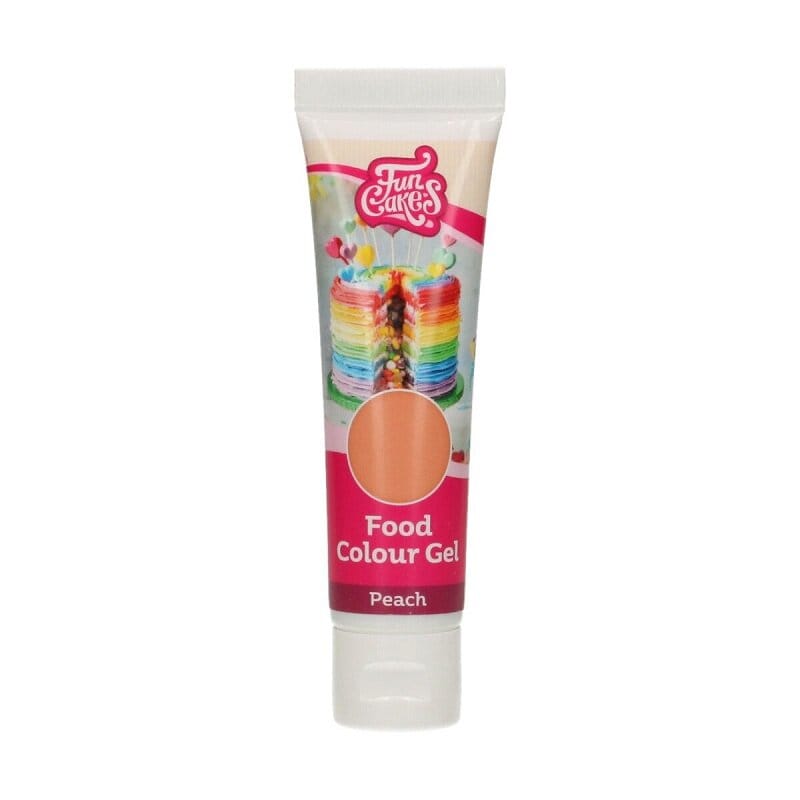 FunCakes Pastafärg Peach 30 gram
