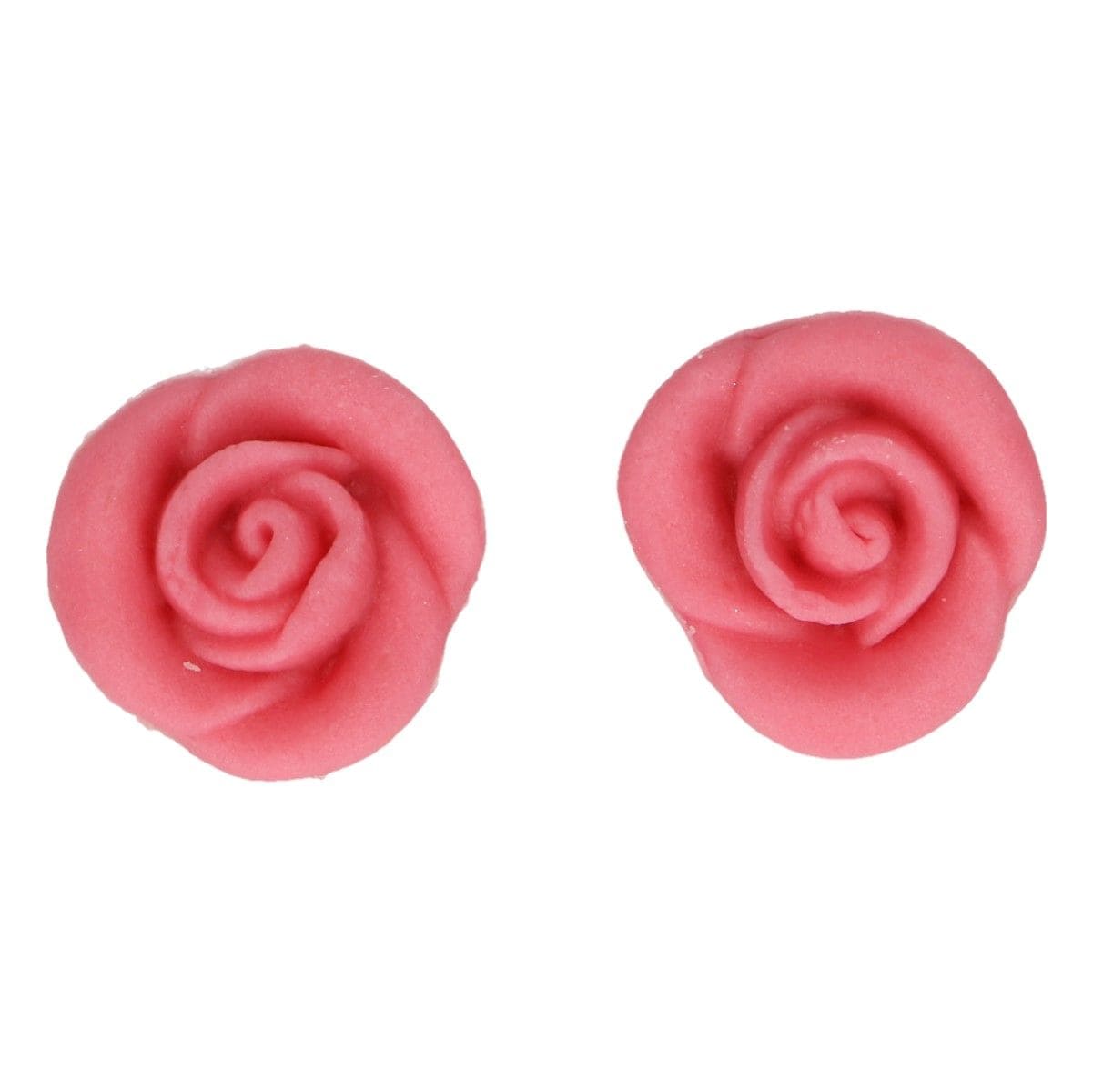 FunCakes - Marsipan Dekorationsrosor rosa 6-pack