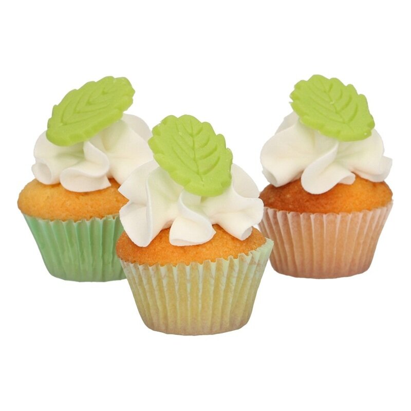 FunCakes - Sockerdekorationer blad 12-pack