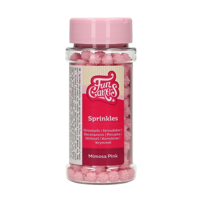 FunCakes - Strössel Mimosa rosa 45 gram