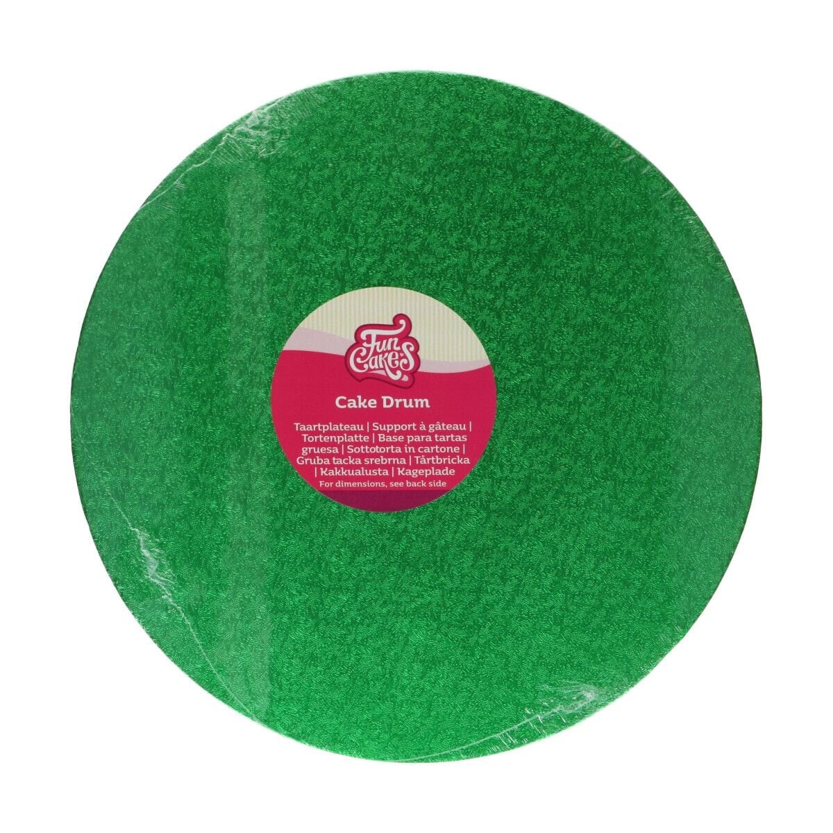 FunCakes - Tårtbricka rund Grön 30,5 cm