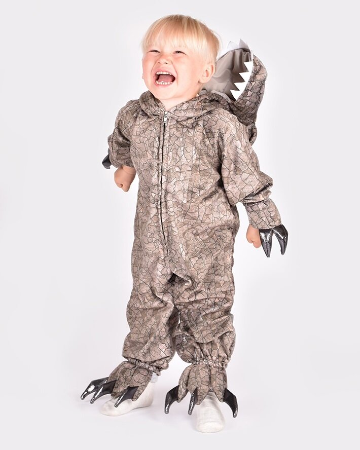 Dinosaurie Spinosaurus Maskeraddräkt Barn 3-4 år