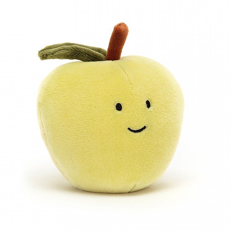 Jellycat - Gult Äpple 9 cm