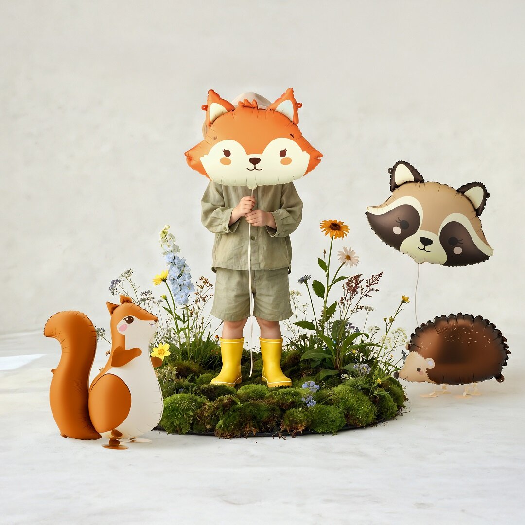 Folieballong Räv 57 cm