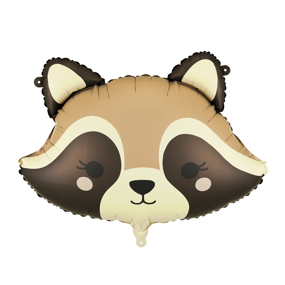 Folieballong Tvättbjörn 59 cm