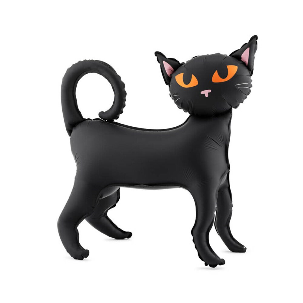 Folieballong Svart Katt 48 cm