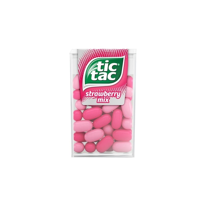 Tic Tac - Jordgubb 18 gram