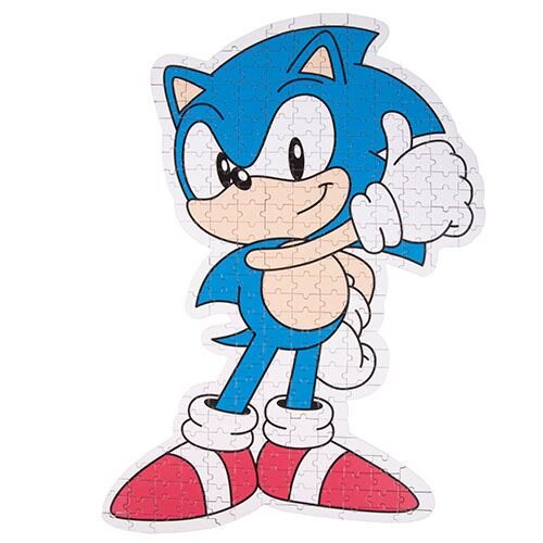 Sonic The Hedgehog - Pussel Formad Sonic 250 bitar