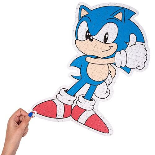 Sonic The Hedgehog - Pussel Formad Sonic 250 bitar