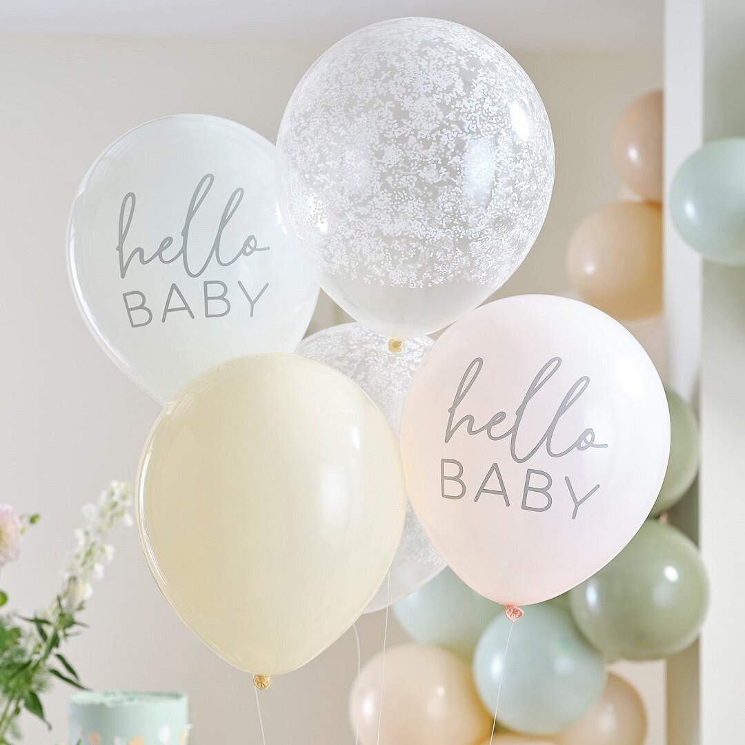 Floral Baby - Ballonger 5-pack