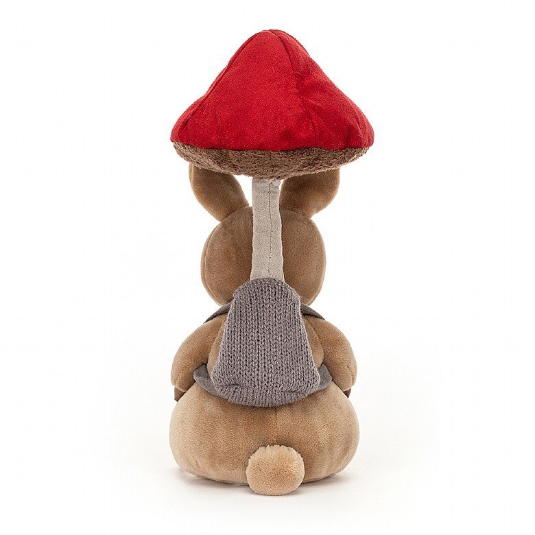 Jellycat - Kanin med röd svamp 22 cm