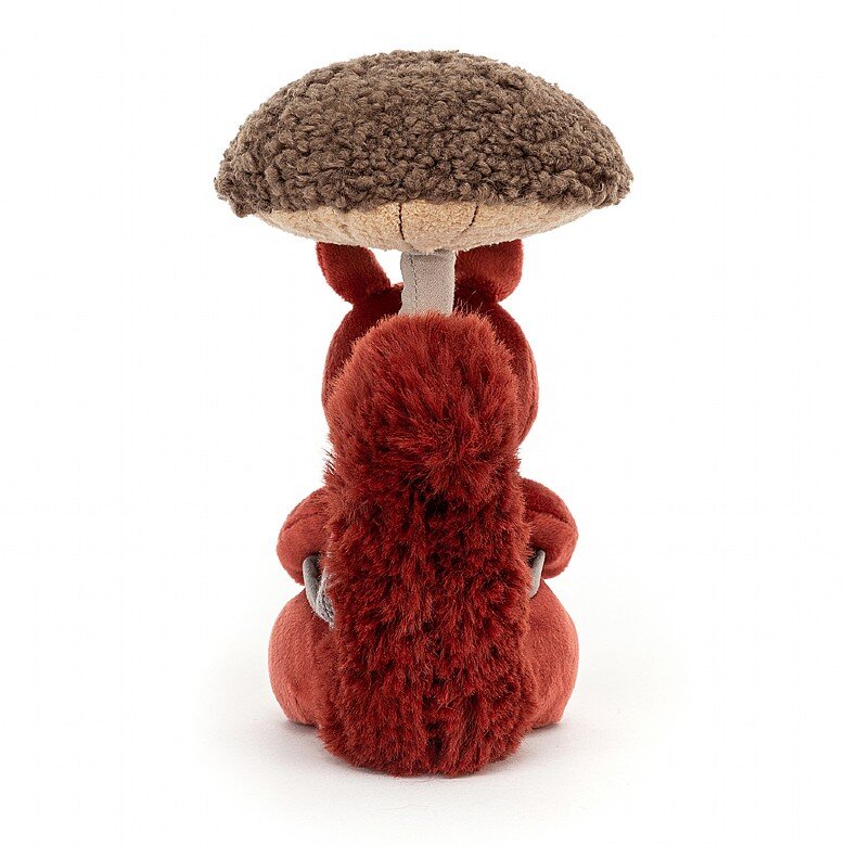 Jellycat - Ekorre med brun svamp 20 cm
