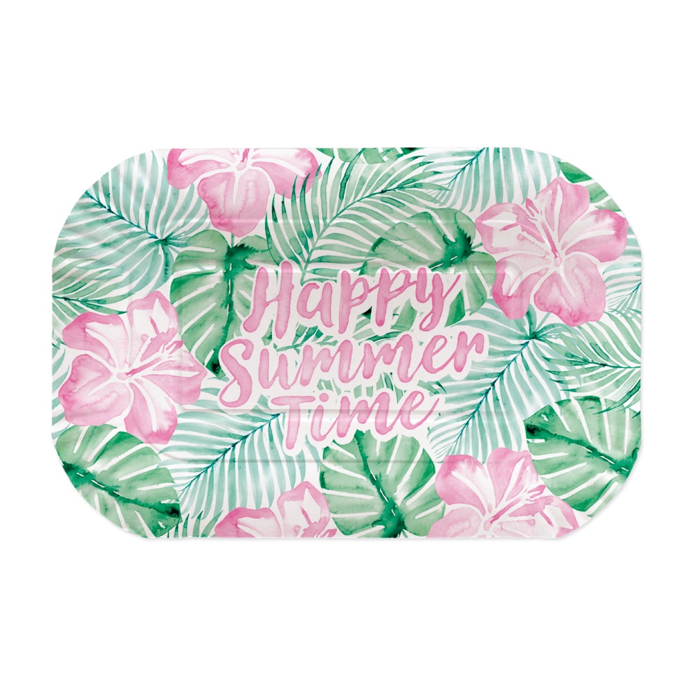 Summer Time Serveringsfat i papper 2-pack