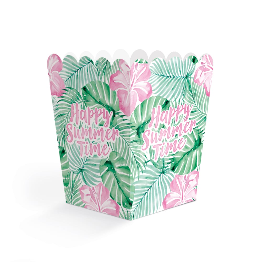 Summer Time Popcornboxar 8-pack
