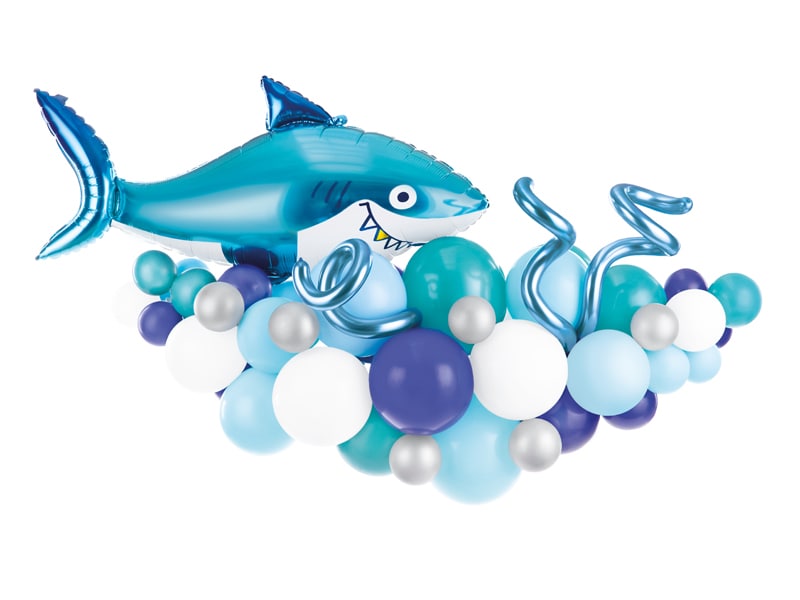 DIY Deluxe Ballongbåge - Shark