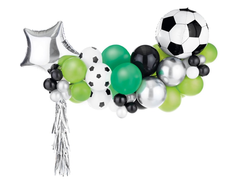 DIY Deluxe Ballongbåge - Fotboll