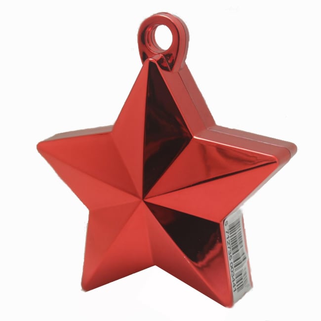 Ballongvikt - Stjärnformad röd
