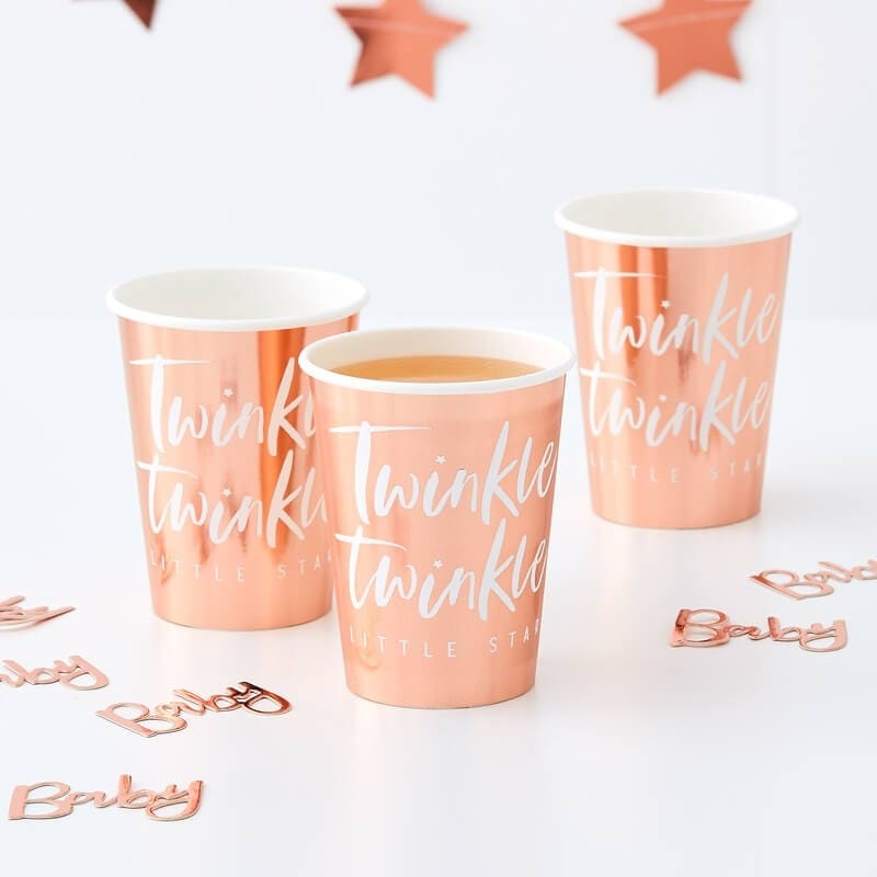 Twinkle Twinkle - Pappmuggar 8-pack