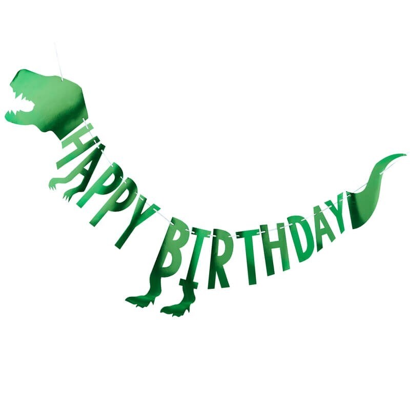 Dinosaur Roar - Girlang Happy Birthday