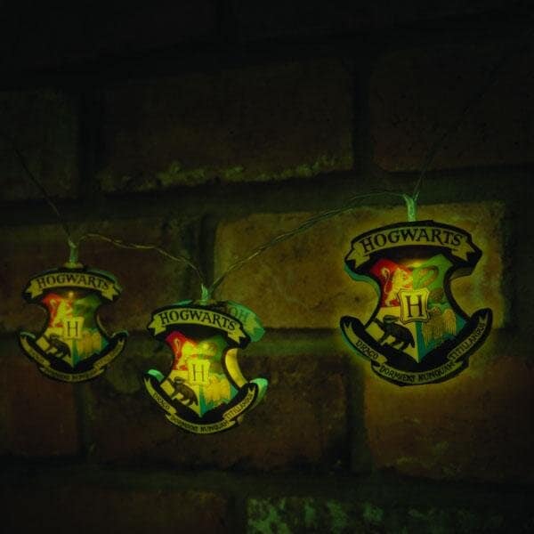 Harry Potter - Ljusslinga Hogwarts Crests 2,5 m
