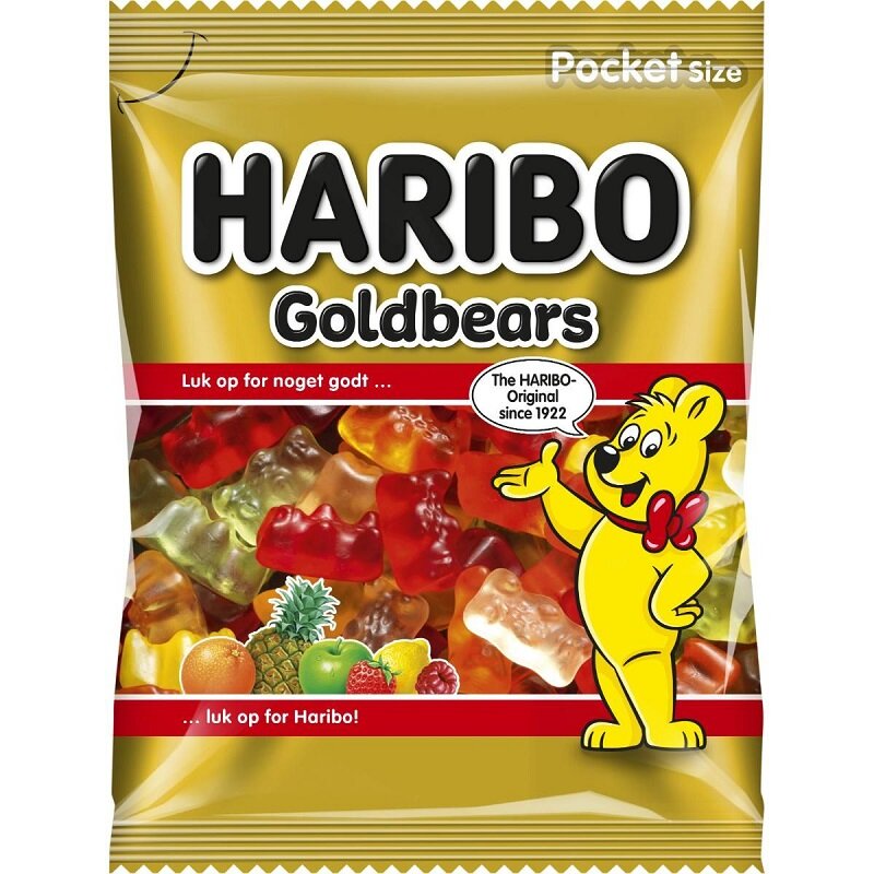 Haribo Guldbamsar 80 gram